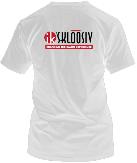 White T-Shirt Back
