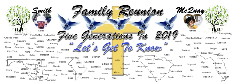 Family Reunion Banner