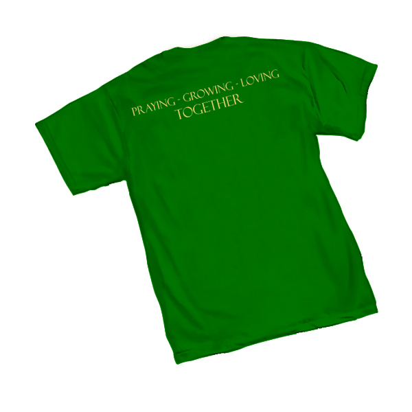 T-Shirts Green Back