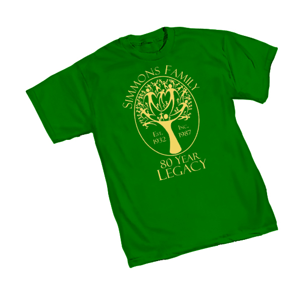 T-Shirts Green Front