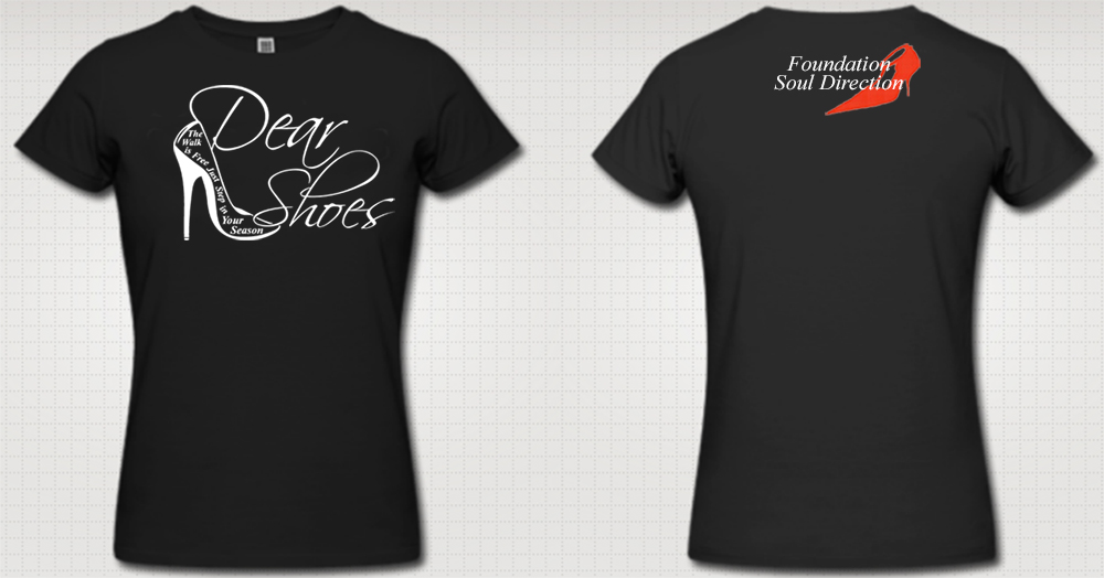 T-shirt front and back